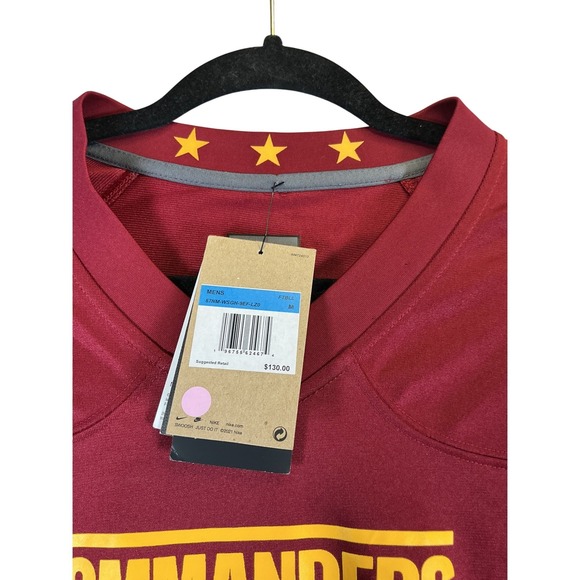 Nike Washington Commanders Jahan Dotson #1 NFL On Field Jersey Men's M NWT - Picture 9 of 14